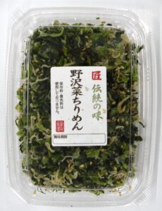 クリア野沢菜ちりめん